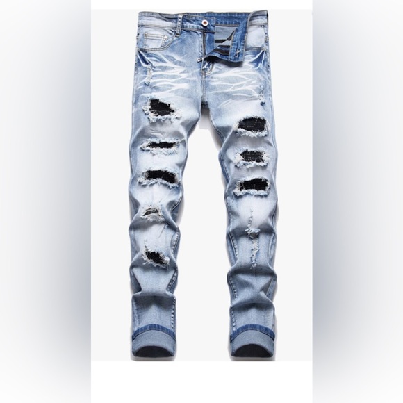 Other - New Men's Designer Street Jeans Multiple Sizes